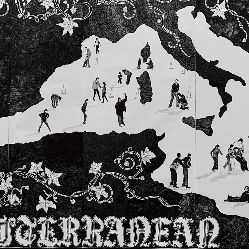 Mediterranean Iceage-2007-Aleksandra-Mir.-Galeria-Praca-Instituto-Inhotim.-Foto-Leo-Fontes